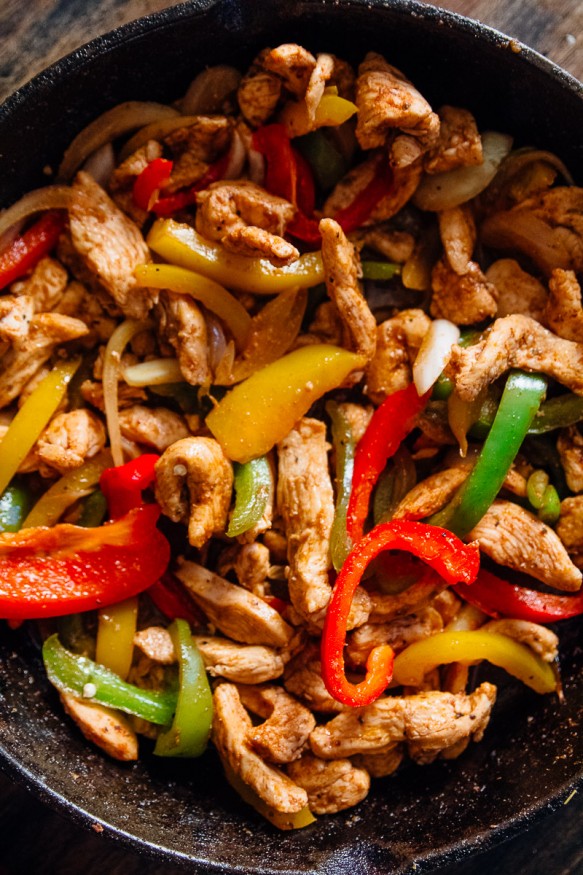 Spicy Chicken Fajitas