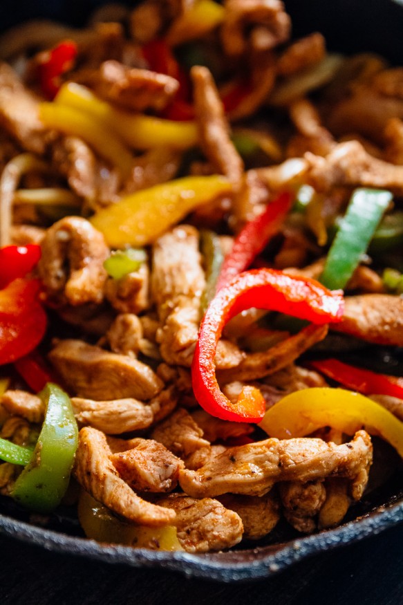 Spicy Chicken Fajitas