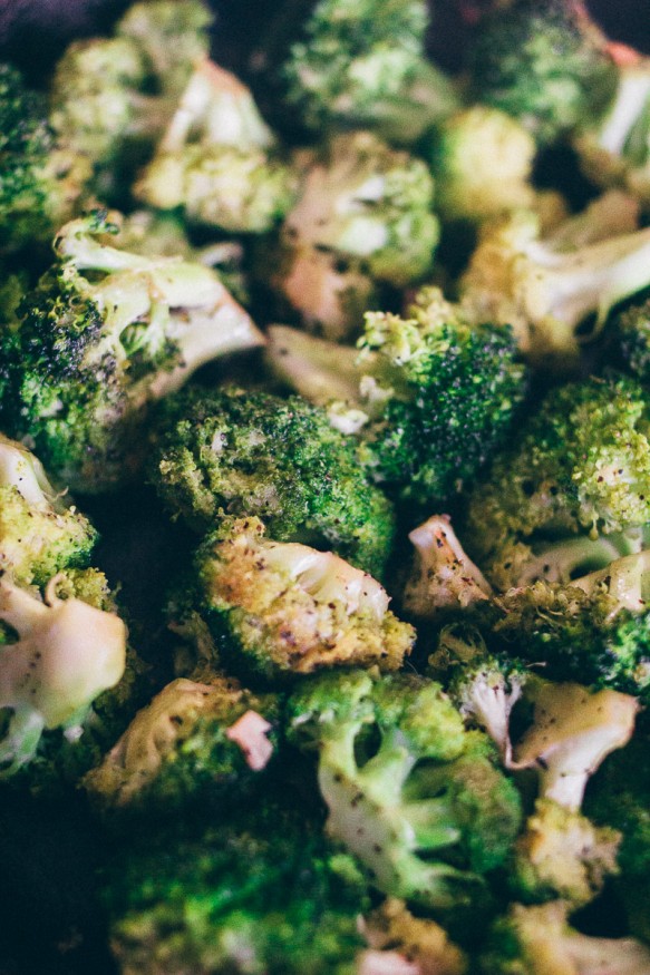 Butter and Garlic Grilled Broccoli #Vegetarian #Grilled