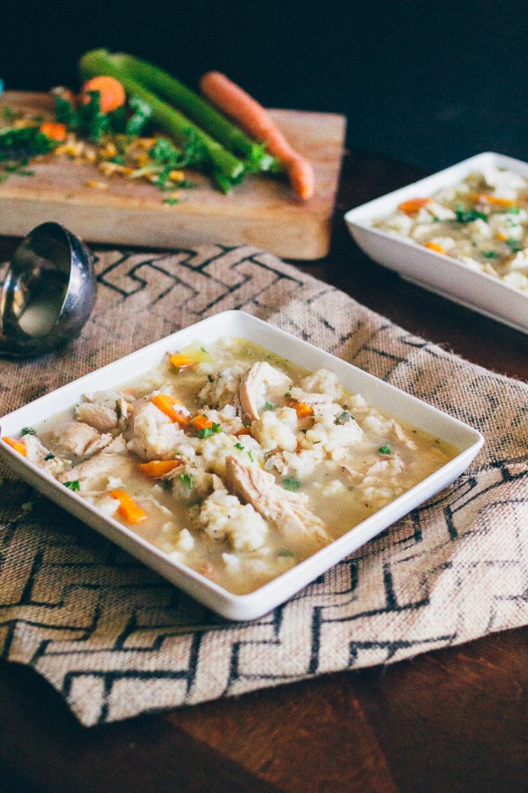 Chicken And Parsley Cheese Dumplings