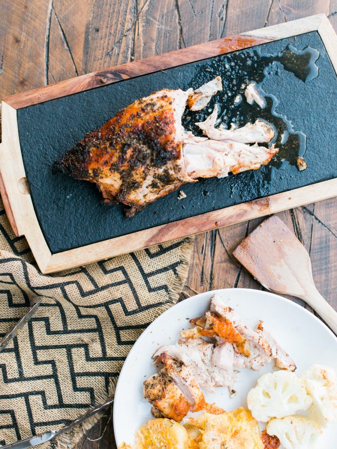 This Grilled Turkey Breast is amazing during those warm months that you're craving turkey. Especially where it doesn't get cold on Thanksgiving!