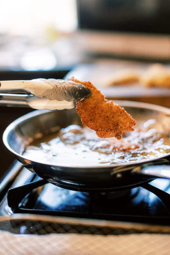 Instant Mashed Potato Crusted Fish Tacos are a must try! Using instant mashed potatoes as a breading for fish tacos, then fried to come out for a super crispy on the outside, tender and flakey on the inside! 